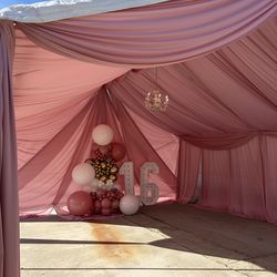 Balloons, draping and more.!