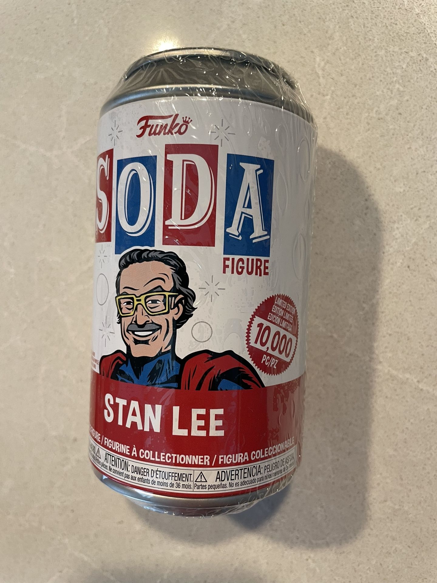 Stan Lee Funko Soda *MINT SEALED CHANCE OF CHASE* LE10000 Marvel Spiderman Ironman Xmen Fantastic Four Hulk