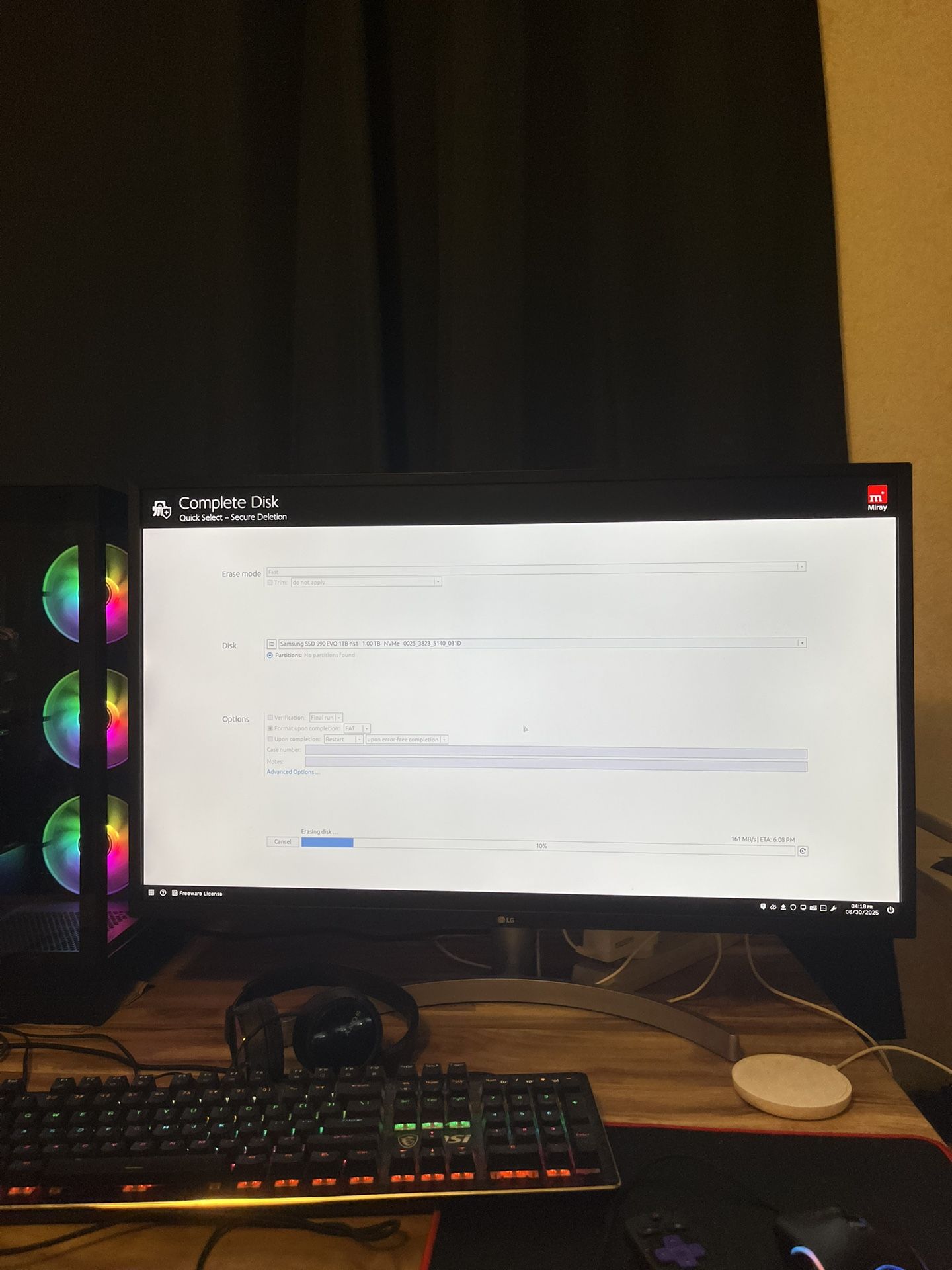 32” 4k Monitor LG