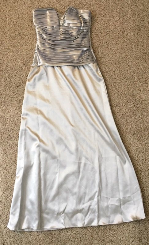 Gray/Silver formal strapless long dress,All Products : American Fashion Style Bags On Sale