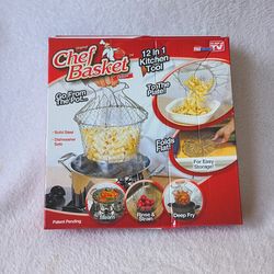 Chef Basket 12-in-1 Kitchen Transforms Tool