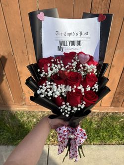 Will You Be My Valentines Bouquet 