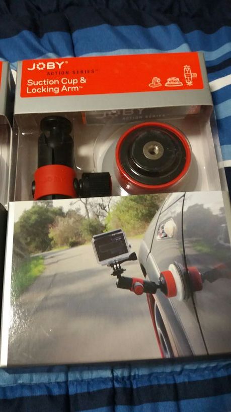 JOBY SUCTION CUP MOUNT FOR GOPRO