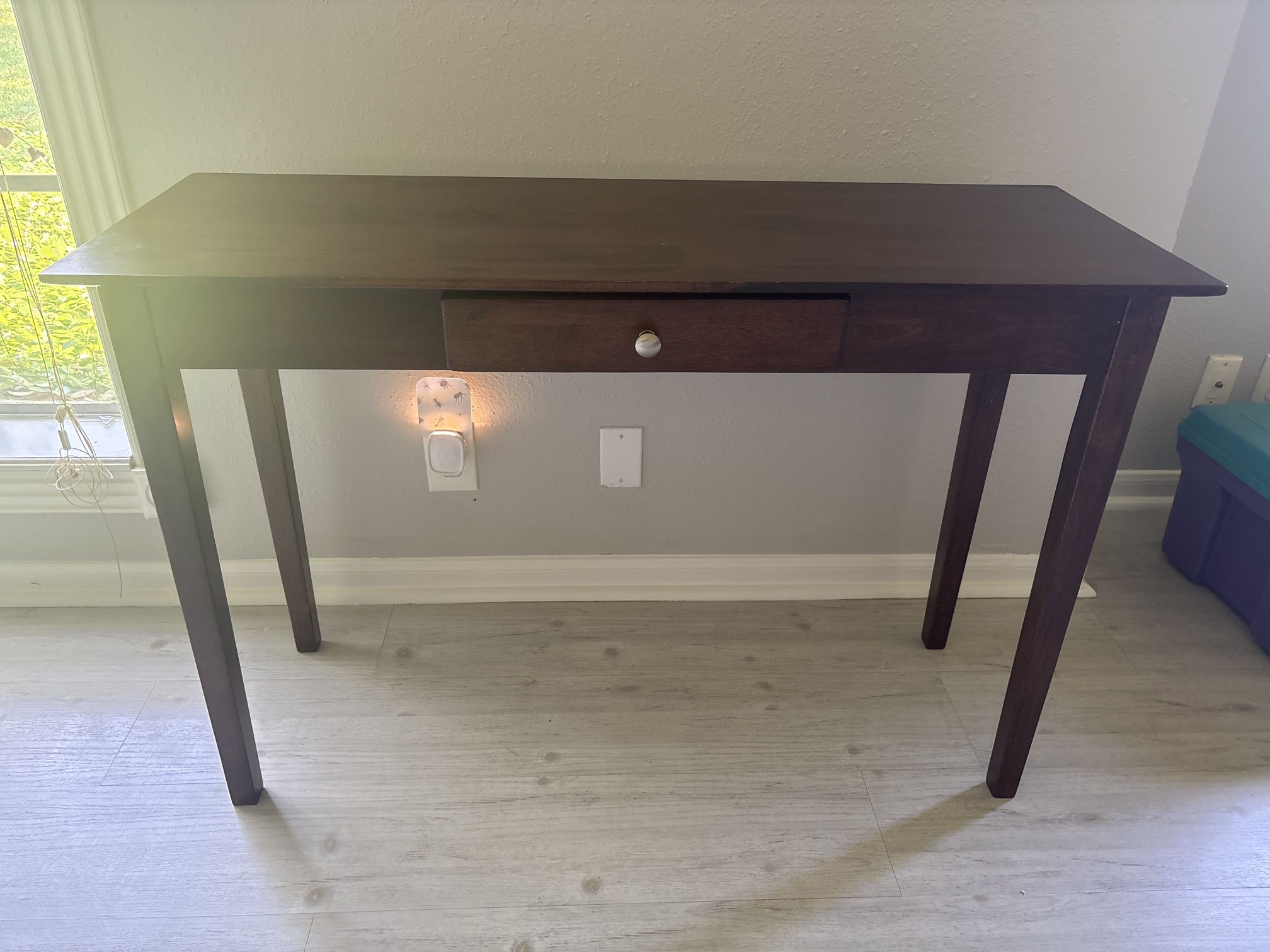 Wood Console Table