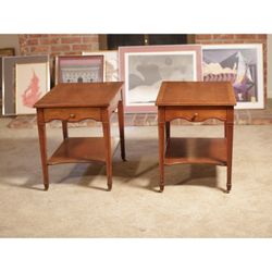 Henrendon Fine Furniture Side Tables 