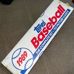 1989 Topps Baseball Complete Set
