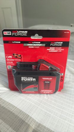 Milwaukee battery red lithium forge