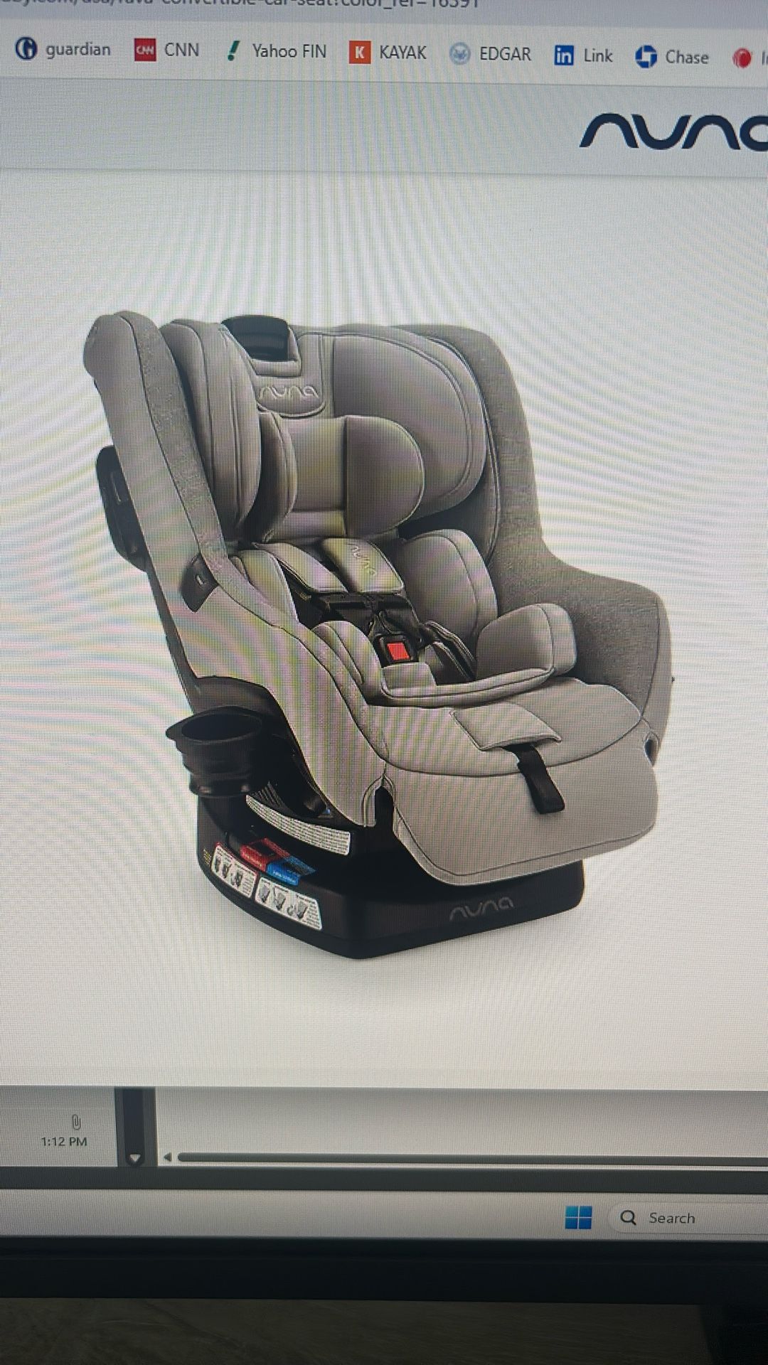 Nuna RAVA car seat