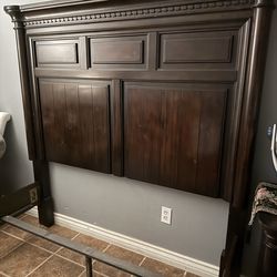 Beautiful queen bed frame