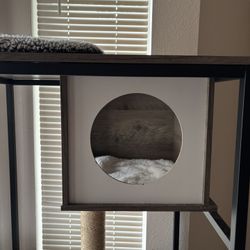Cat Home Tower And Litter Box 
