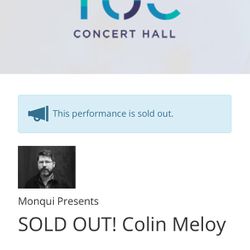 Sold Out - Colin Meloy at The Old Church 3/8