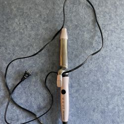 Revlon Crystal C + Ceramic Hair Curling Iron | Long-Lasting Shine and Less Frizz