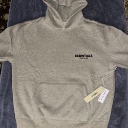 Dark Grey Oat Essential Hoodie 