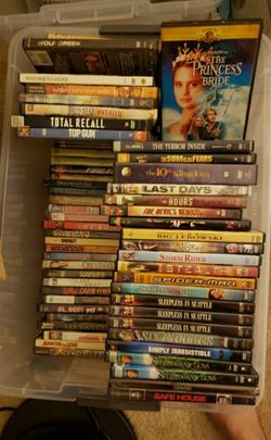 Used and brand new movie DVDs
