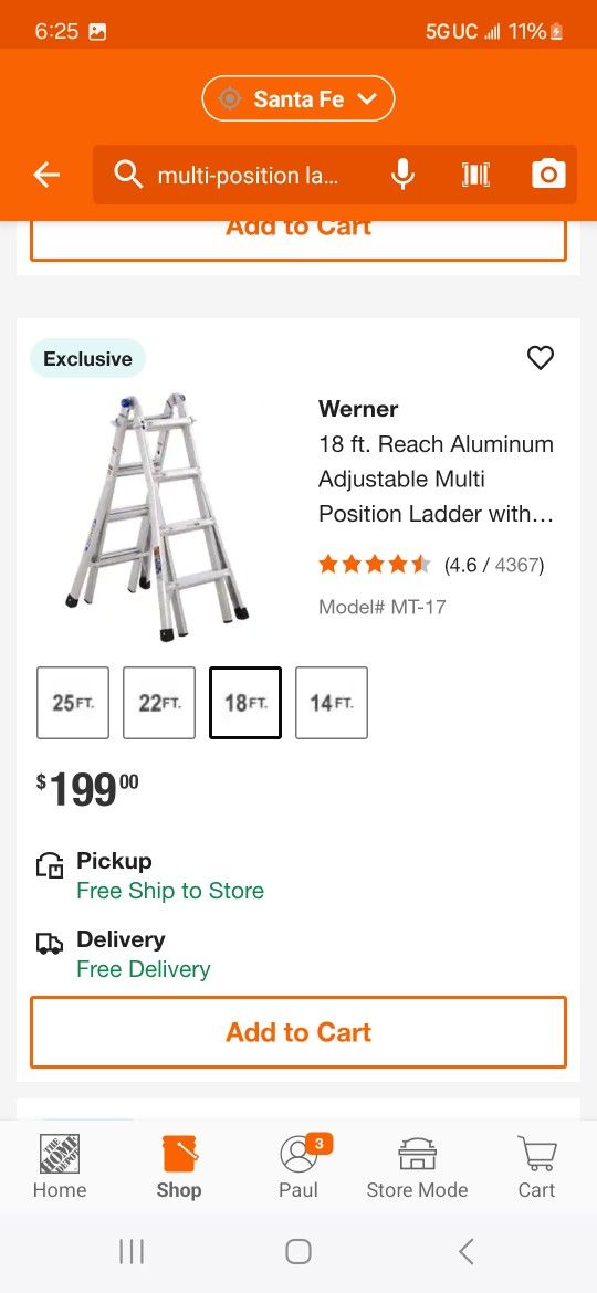 Multi Position Ladder