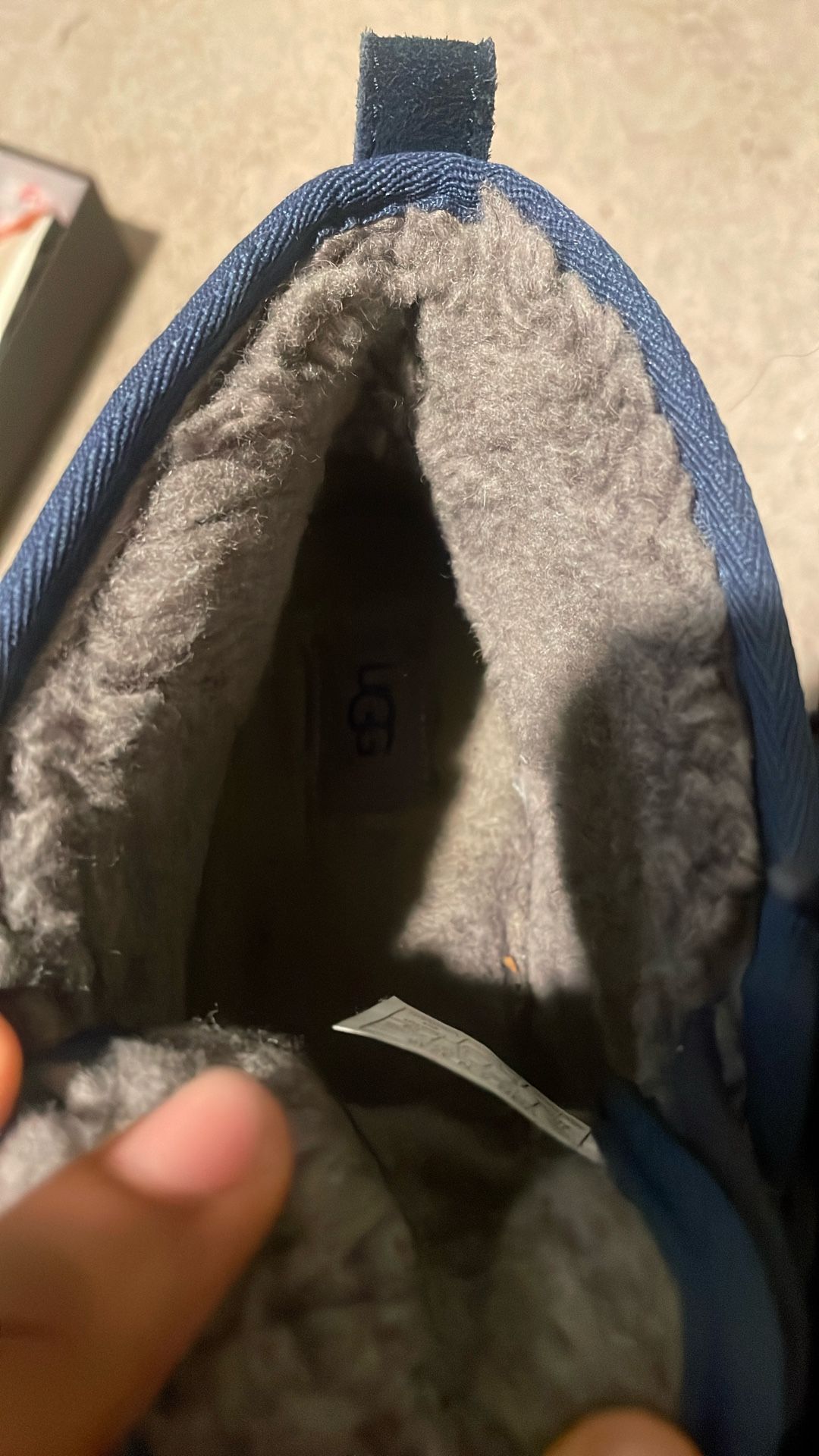 dark blue ugg boots