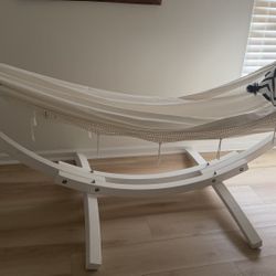 Beautiful Hammock made with solid wood