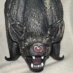 Halloween Prop Swinging Rocking Screeching Vampire Bat 18" Sound Action