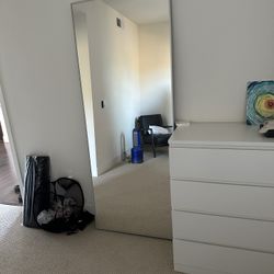 IKEA HOVET Full-Length Mirror (Aluminum) - $150 OBO 