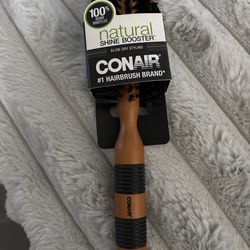 NEW CONAIR NATURAL SHINE BOOSTER STYLING HAIR BRUSH $5!!