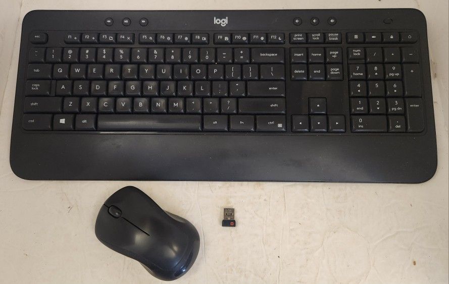 Logitech Wireless Keyboard K540 and Mouse M310 USB Receiver Included, Nice Condition