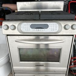 Stove Gas Kitchen Aid