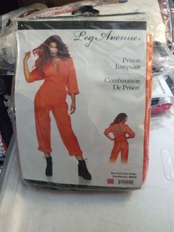 Woman's Prison Jumpsuit Costume