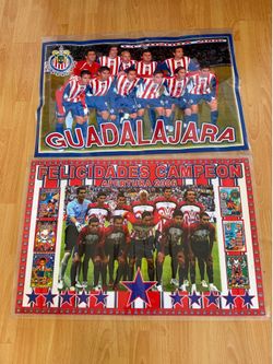 Two Vintage Chivas de Guadalajara posters