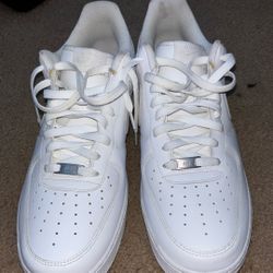 Air Force 1s All White Size 14