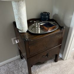 Antique side Table End Table 