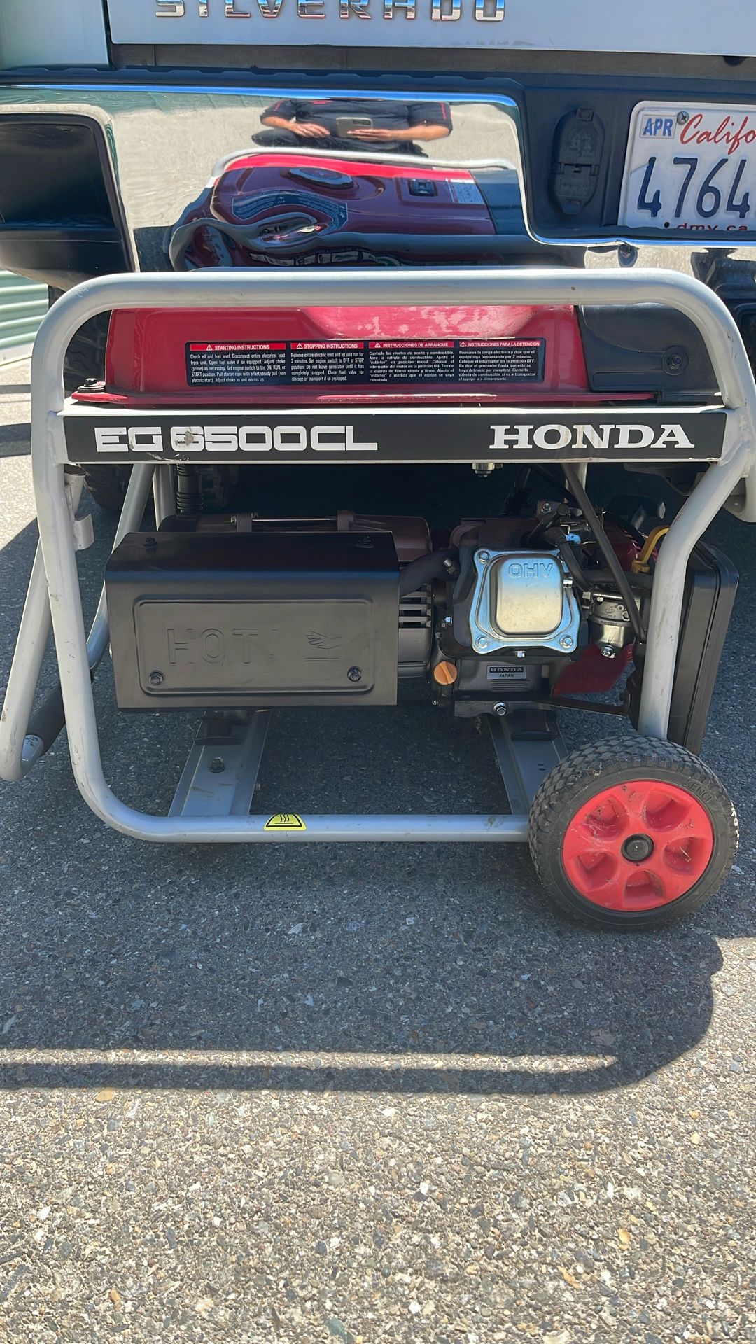 Honda generator 6500 CL
