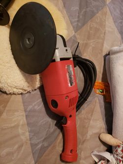 Milwaukee buffer n multi speed adjustment