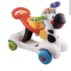 VTech 3 in One Zebra Scooter for Kids Ride On