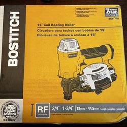 Bostitch Bulldog 1.75-in 11-Gauge 15-Degree Pneumatic Roofing Nailer