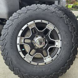 265/75 R16 Ultra Wheels And BFG Goodrich Tires 