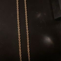 $450 Gold Rope Chain 