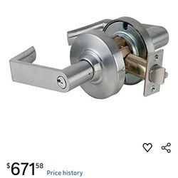 Schlage Grade 1 Entry Leverset  ND53PD RHO 626 2 3/4" Great Condition