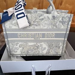 Dior Book Tote Bag 