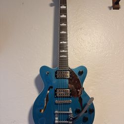 Gretsch Guitars G2657T Streamliner Center Block Jr. Double-Cut With Bigsby Electric Guitar Ocean Turquoise