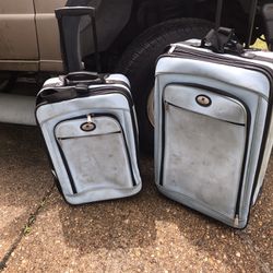 Luggage Set On Wheels With Handles Only $40