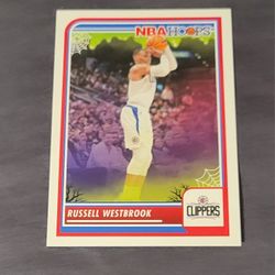 Russell Westbrook CLIPPERS Panini Haunted Hoops 2023-24 Basketball Trading Card #211