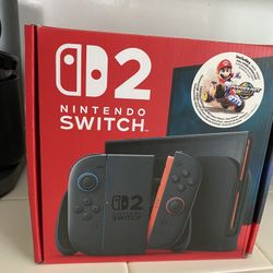 Brand New In Box Nintendo Switch 2 Bundle