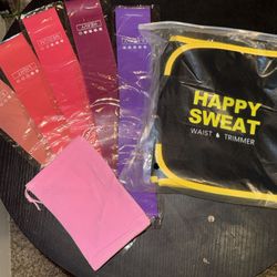 Happy Sweat Bundle – Waist Trainer + Bands FULL KIT 💪🔥