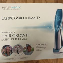 HairMax Ultima 12 HairComb Hair Growth Device