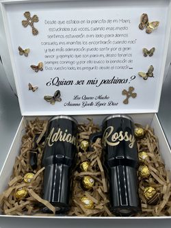 Regalo Para Padrinos De Bautizo