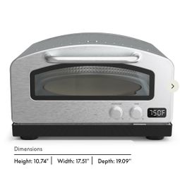 bella PRO - Blaze Oven+: Pizza, Broil, Bake & Roast - Stainless
