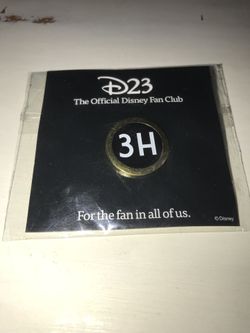 D23 Walt Disney office pin