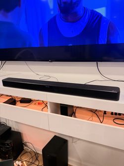 70” LG Smart TV and LG Sound Bar w/ Surround Sound and Subwoofer