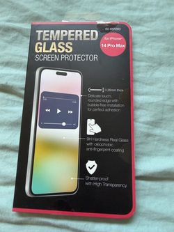 Tempered Glass Full Coverage Curved Screen Protector for Apple iPhone 14 Pro Max