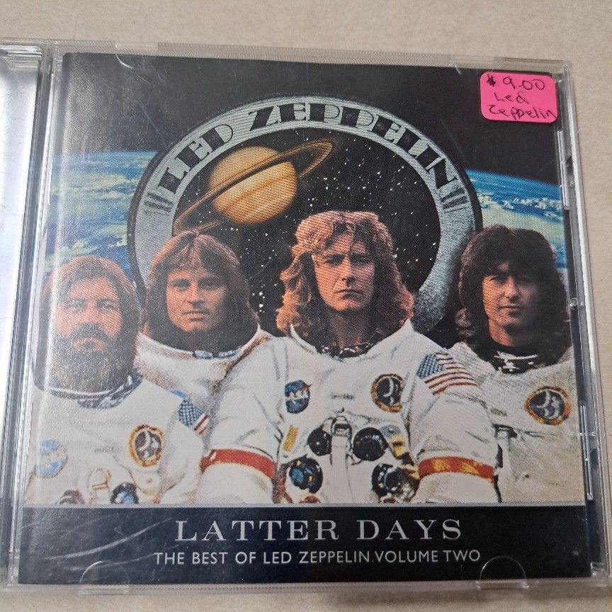 Led Zeppelin Latter Days CD Record Album